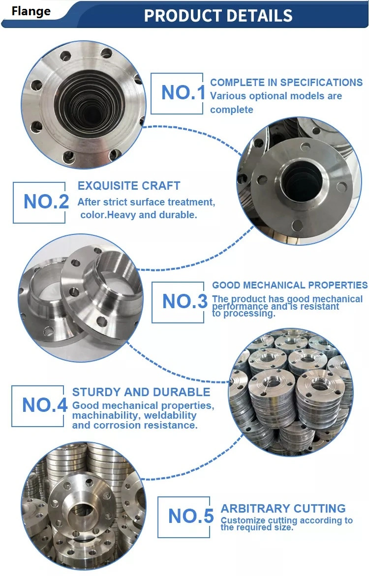 High Quality ASME 16.5 Stainless Steel Carbon Steel Threaded Pipe Flange