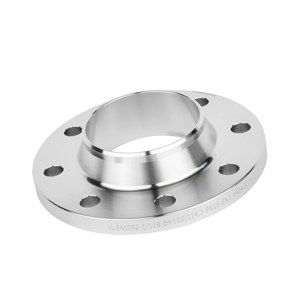 ASME DIN Customize Forged Welding Neck Flange Stainless Steel Forged Flanges