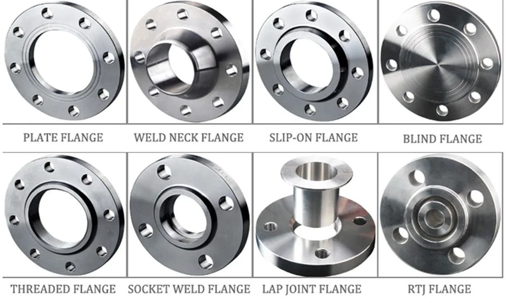 ASTM A105 ASME B16.5 Forged Stainless Steel & Carbon Steel Flange as Customized