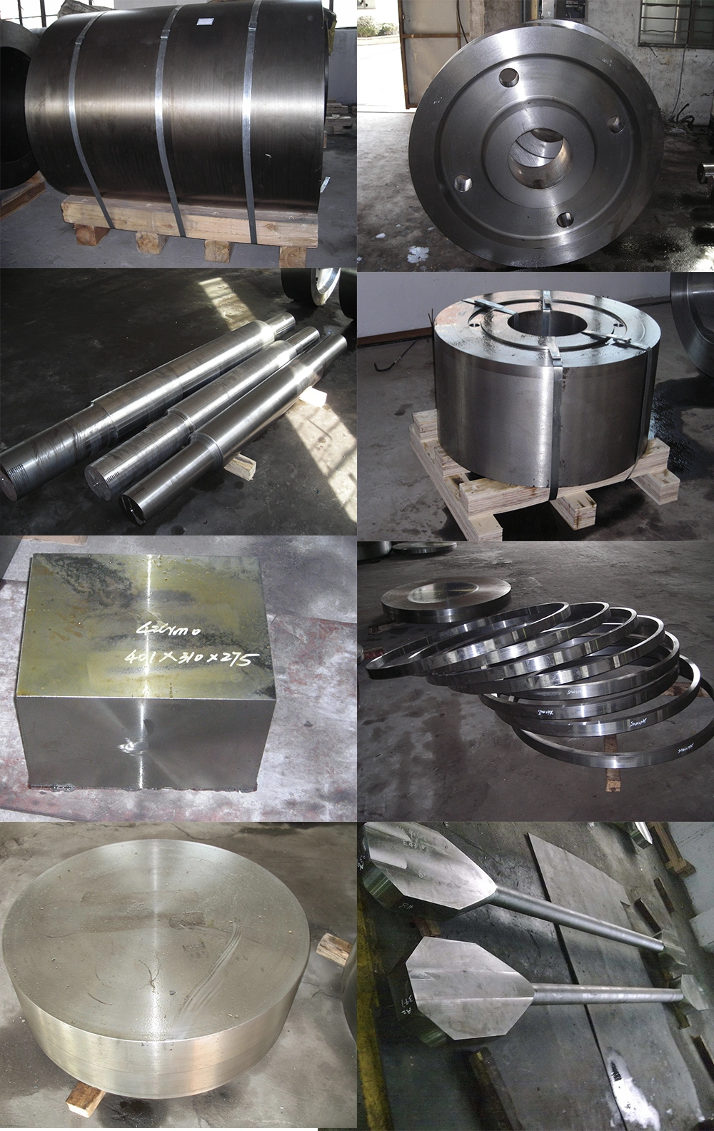 China ANSI B16.5 Slip on Raised Face Hollow Shaft Steel Forged Flange