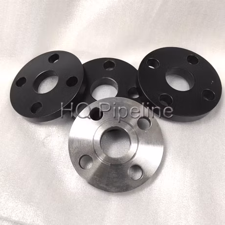 ASME/ANSI/DIN/GOST/BS/En/as/JIS/API 6A 鍛造炭素鋼 A105、A105n、A106、Q235、A350 Lf2、A216 Wcb S235jr S275jr ラップジョイント/So/スリップオン フランジ