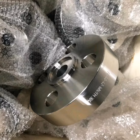 突合せ溶接フランジと鍛造ステンレス鋼ネック